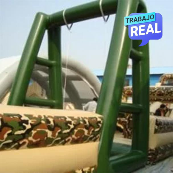 Base Camp inflable para actividades juveniles