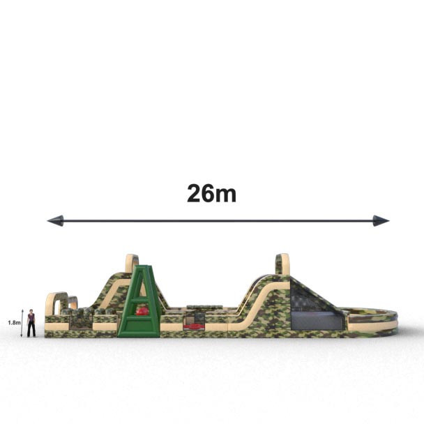Campo de Entrenamiento Extremo Inflable