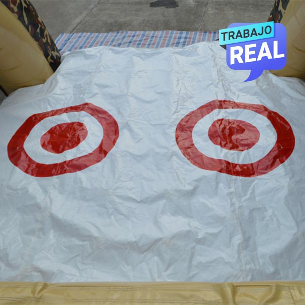 Desafío inflable Sección Coraje Camuflado
