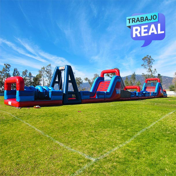 Mega Desafío Guerreros Inflable