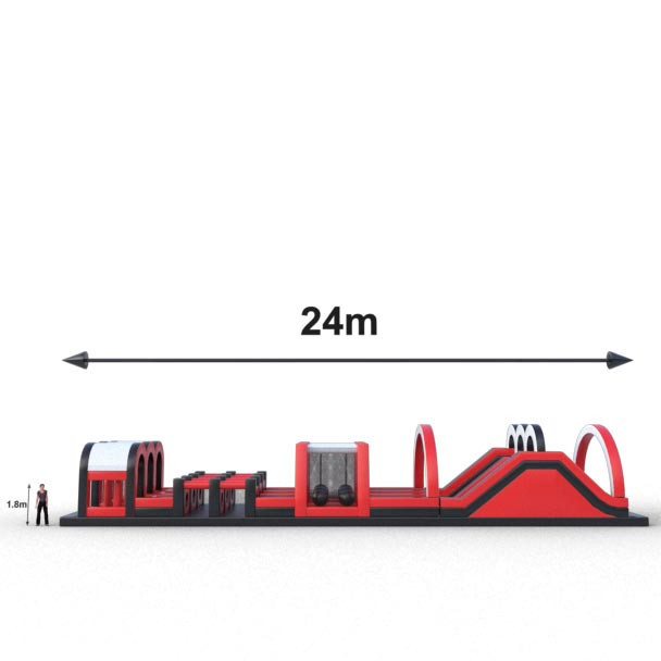 Obstáculos  Inflable Gauntlet Inflable | metros.