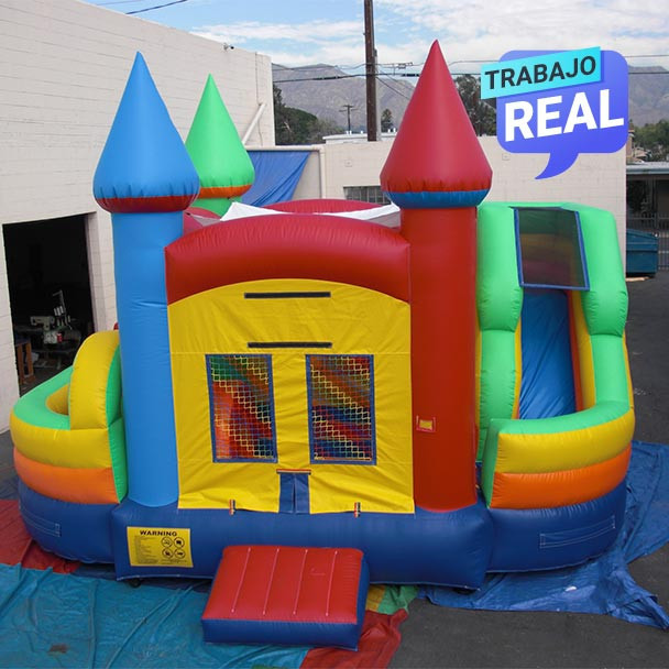 Combo Slide Obstacle Twist para eventos al aire libre