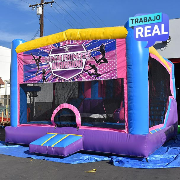 Inflable resistente para eventos comerciales