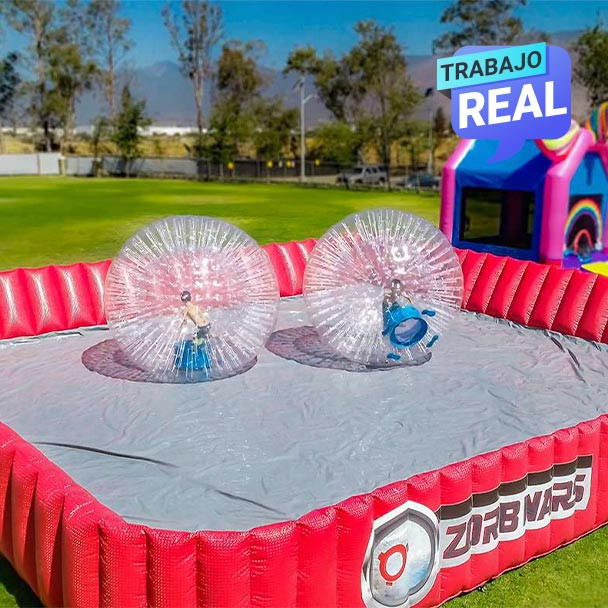 Zorb Wars inflable