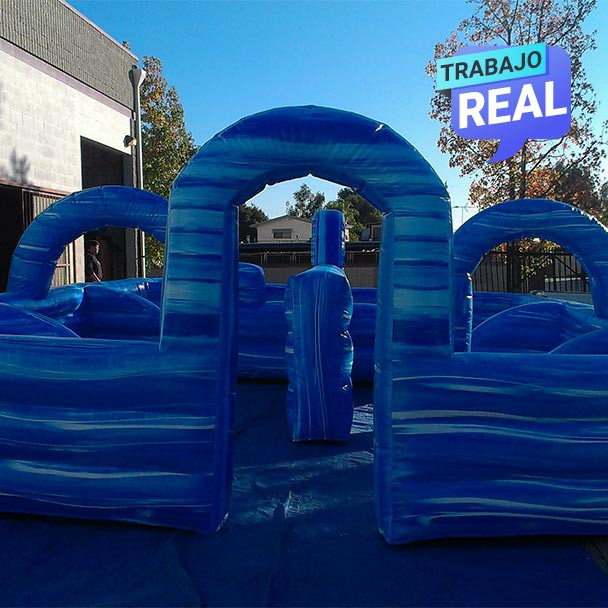 Juego Interactivo Water Tag para eventos comerciales