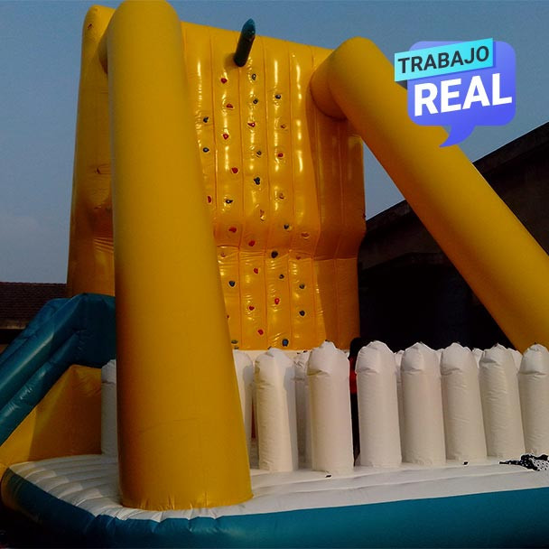 Escalador inflable libre  para eventos en el exterior