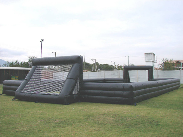 Cabina Penalty inflable para evento deportivo