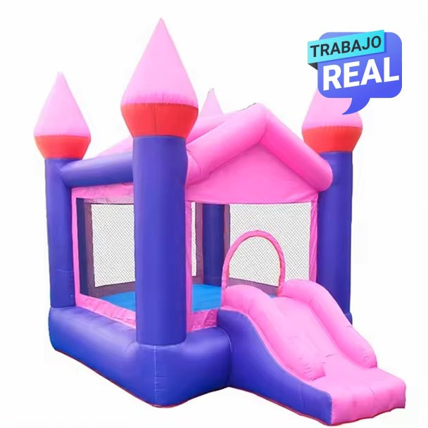 Castillo inflable mini para eventos infantiles