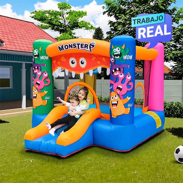 Saltarín inflable Monster Sea para eventos infantiles