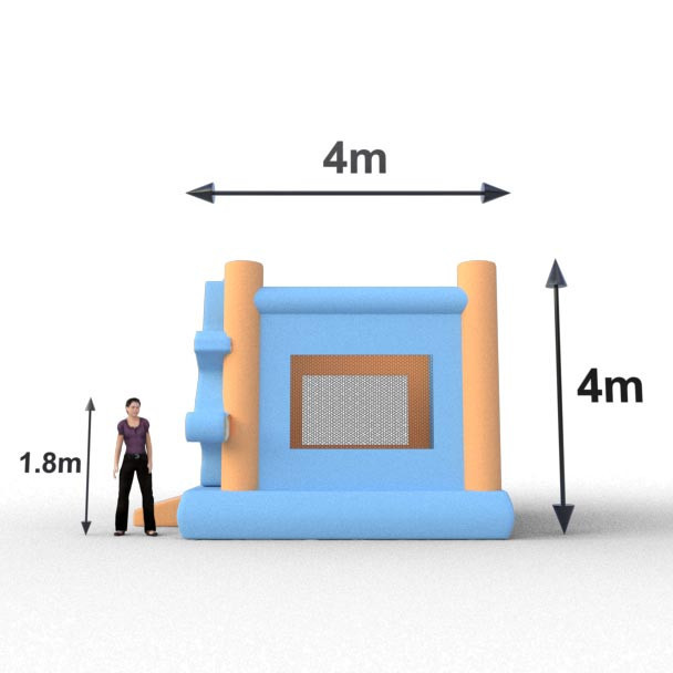 Saltarín Colchón frontal Bluey
