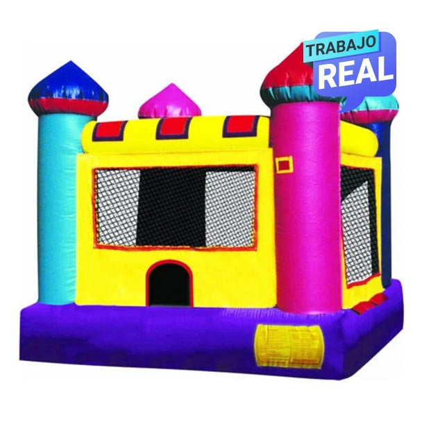 Castillo inflable para eventos