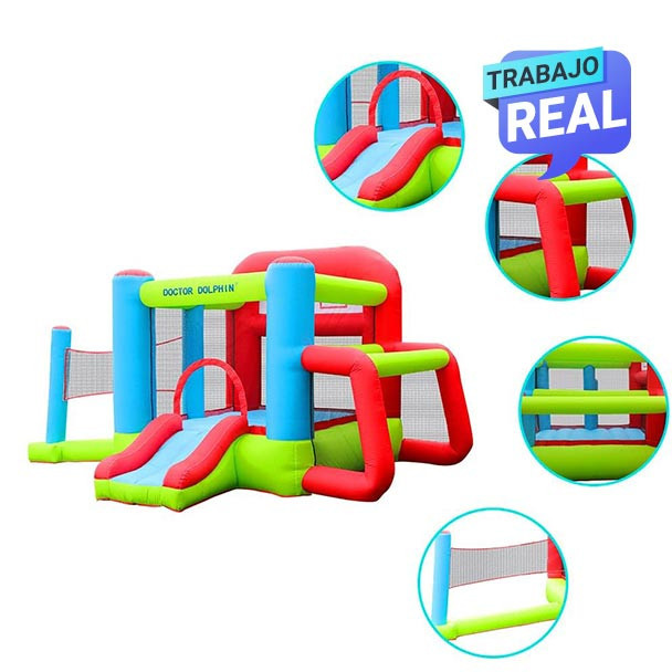 Inflable Combo Sport ideal para publicidad en eventos