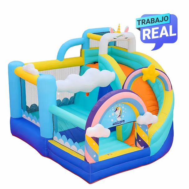 Combo in the Sky inflable para  niños