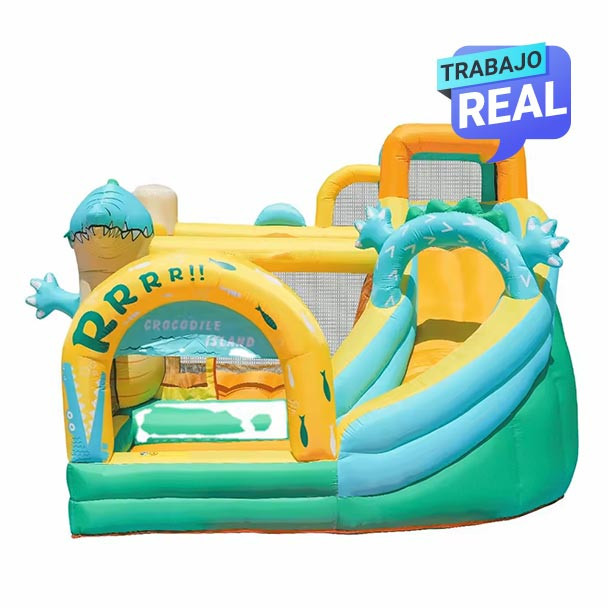 Saltarín Inflable  Combo In the Pond  para niños