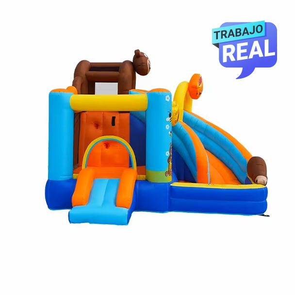 Juego inflable Combo Honey Bear para eventos