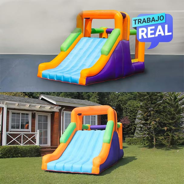 Juegos inflables duraderos para exteriores