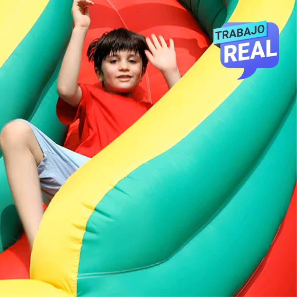 Combo Saltarín Inflable Navidad #3 - 3.1 X 2.9 X 2.3 metros.