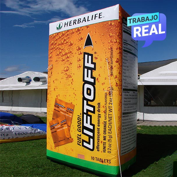 inflables publicitarios gigantes Litoff