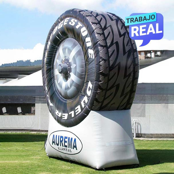 como hacer inflables publicitarios Aurema