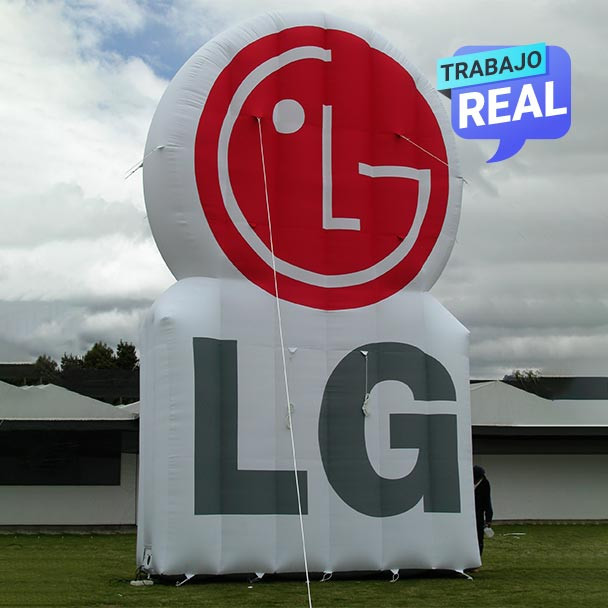 tipos de inflables publicitarios LG