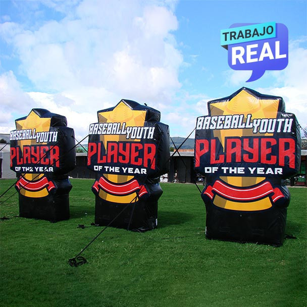 venta de inflables publicitarios Player