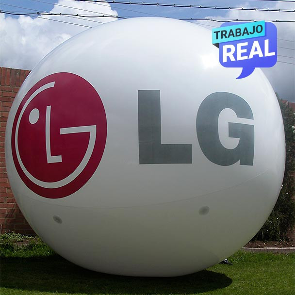 esferas inflables LG