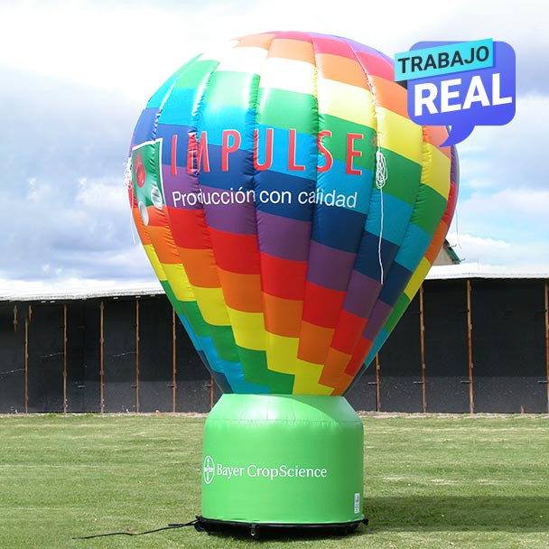 globos inflables publicitarios Impulse