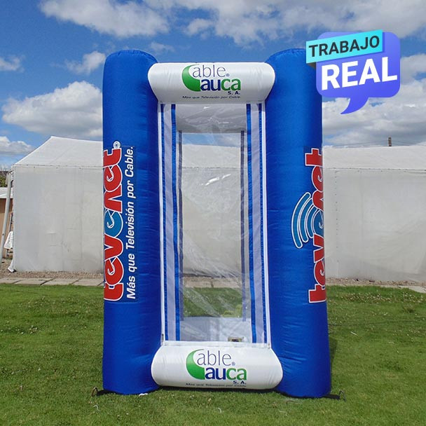 cabina de aire para sorteo panama Cable Cauca