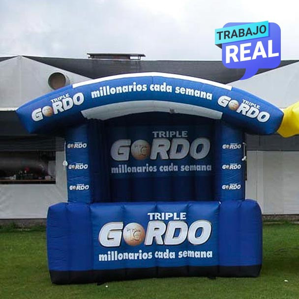 kiosko inflable Gordo