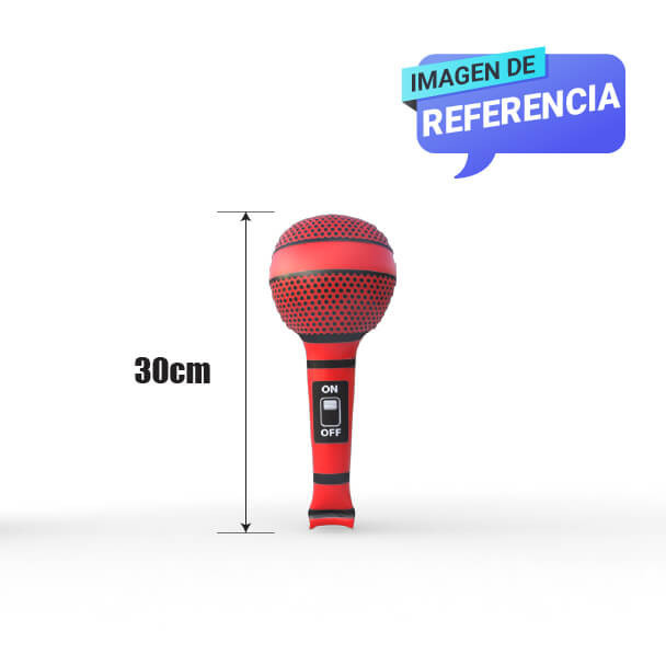 Aplaudidor Micrófono Inflable  referencia