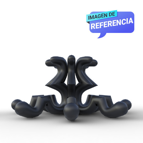 lampara inflable negra Referencia