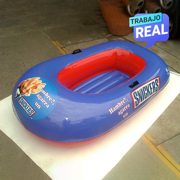 Bote Sellado Inflable Snickers
