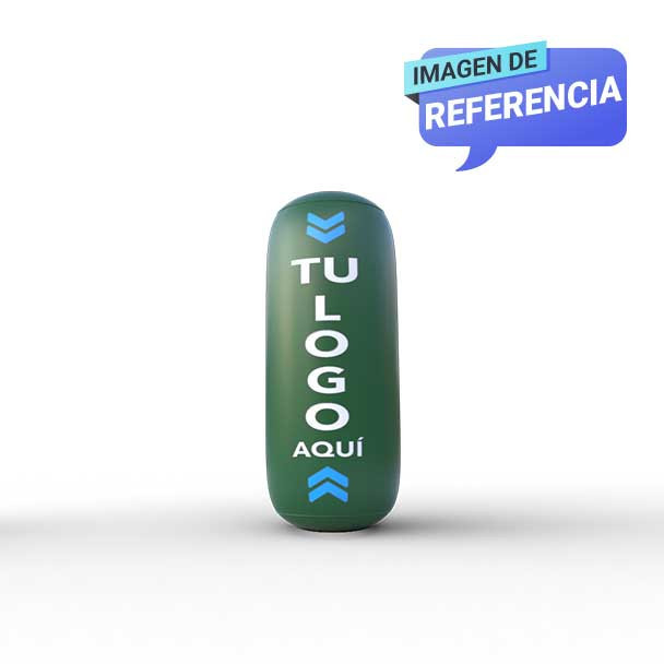 tubos publicitarios Verde Referencia