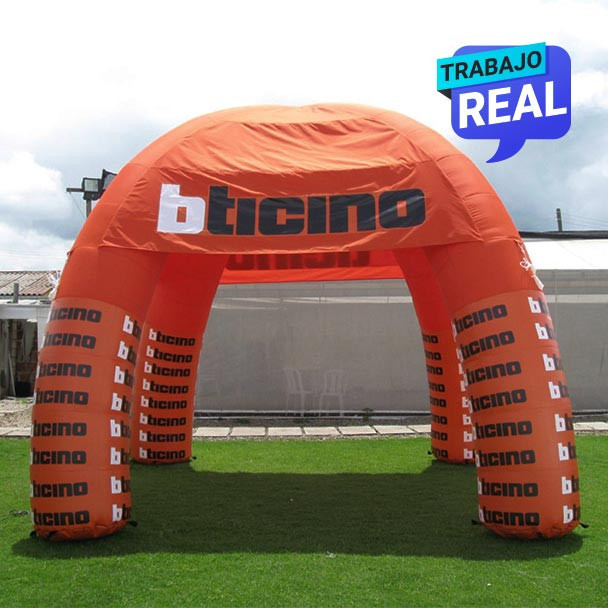 Carpas Inflables Publicitarias Bticino