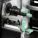 ZX1300Xi: High output,speed industrial barcode printer.