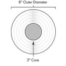 Direct Thermal Labels 6"X6"