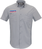 Throttle Threads Parts Unlimited Vented Shop Shirt - Gray - 4Xl Psu37St26Gy4X