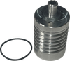 Dk Custom Products Catch Can For External Breather System - Raw Dk-4St-Cc-Mcf