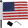 Pro Pad Luggage Rack Flag Mount - Square Bar - 6" X 9" Flag Bmsq-25