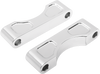 Klock Werks Hugger Front Fender Mounting Blocks - For 16"/17"/18"/19" Wheels - Satin Kwfs-01-0103