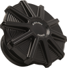 Arlen Ness Vented Gas Cap - 10 Gauge - Black 701-000