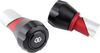 Gilles Tooling Front Axle Protector - Black/Red - Aprilia Gta-F-A01-Br
