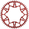 Moto-Master 7075 Series Alu Sprocket (Red, 520-54T) Honda 620022354