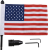 Pro Pad Saddlebag - Fixed Upright Flag Mount - 1/2" Bar - 6" X 9" Flag Brfm-Fxd3