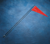 Safety Vehicle Emblem Flag And Pole - 7' White Pole - 5 Pack 10B