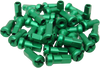 Moose Racing Spoke Nipples - Mx1 - Green - 8 Gauge - Set 24-860