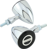 Highsider Run/Turn Signal - Bullet - Chrome 204-349