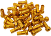 Moose Racing Spoke Nipples - Mx1 - Gold - 8 Gauge - Set 24-890