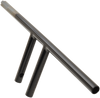 Drag Specialties Handlebar - T-Bar - Dimpled - 6" - Black