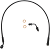 Magnum Shielding Brake Line - Upper - Black - Abs Sbb1507-22